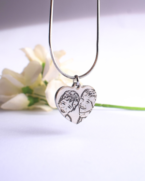 colgante de foto a dibujo