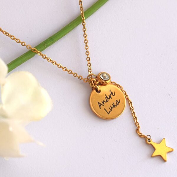 Colgante Personalizado NAMES STAR
