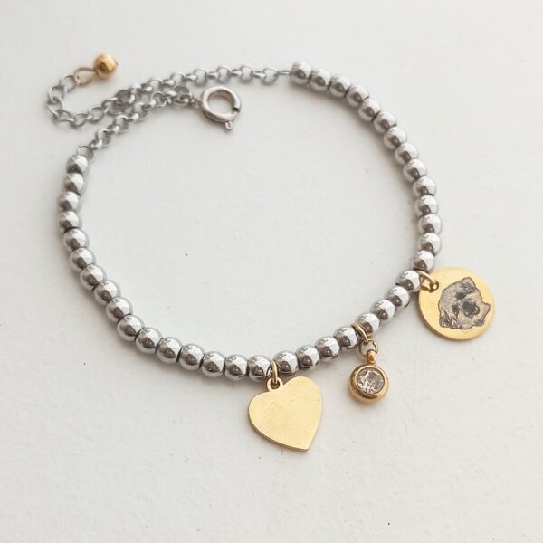 Pulsera Charms mi Mascota personalizada