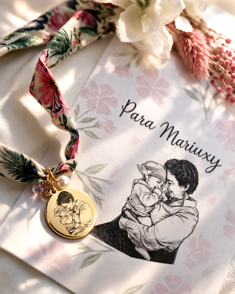 colgante personalizado con foto o dibujo